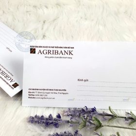 Mẫu phong bì ngân hàng Agribank