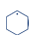 Dáng kim cương; lục giác; Kích thước 30 x 45 mm