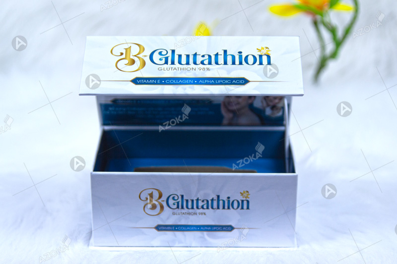 Mẫu thiết kế hộp cứng mỹ phẩm B-Glutathion