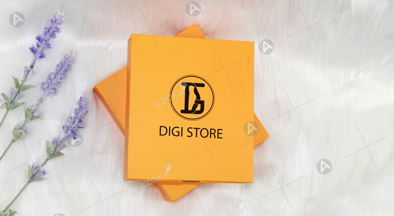 Mẫu hộp đựng giày dáng bao diêm của Digi Store