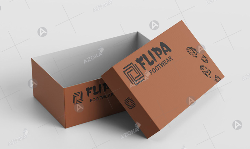 Hộp đựng giày carton thương hiệu FLIPA