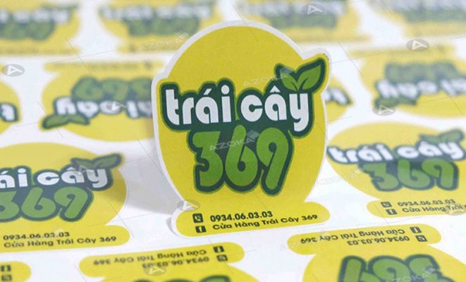 In sticker dán tại Hà Nội, nhận in số lượng ít giá chỉ 150đ
