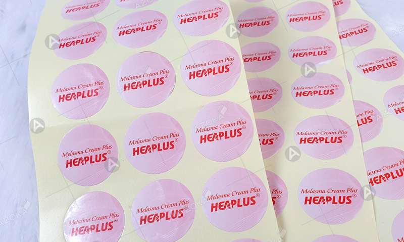 Mẫu tem nhãn sản phẩm Heaplus