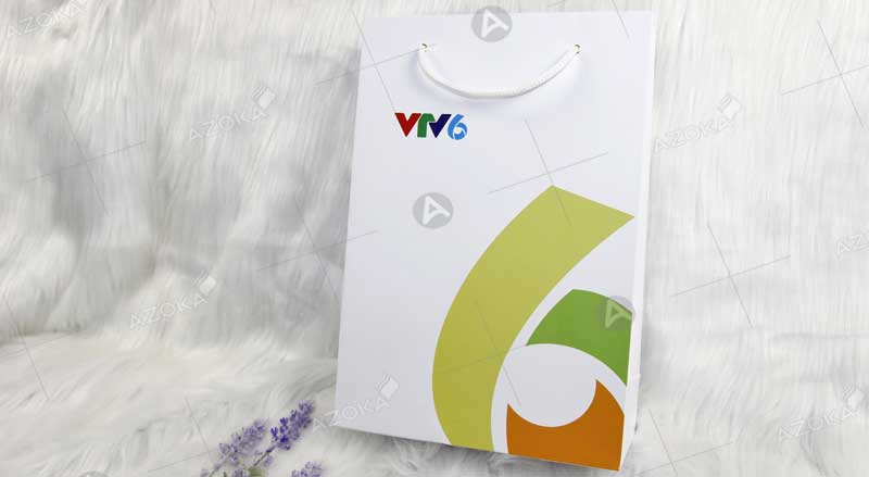 Mẫu túi giấy có quai của đài truyền hình VTV6