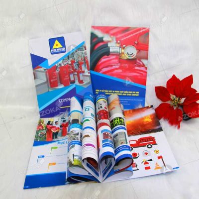Mẫu catalogue giới thiệu sản phẩm PCCC Phú Sơn