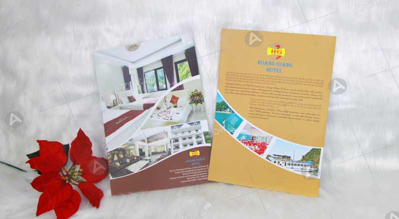 Mẫu kẹp file ấn tượng của Hoàng Giang Hotel 