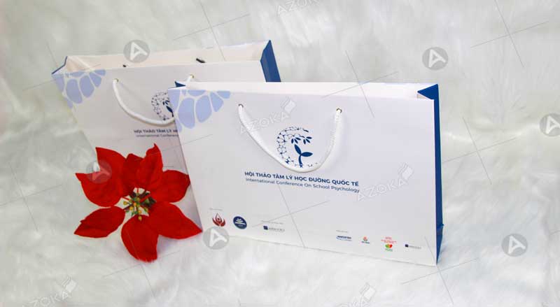 Mẫu túi giấy đựng quà đẹp với thiết kế ấn tượng do Azoka thiết kế
