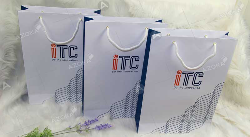 Mẫu túi giấy của ITC do Azoka thiết kế