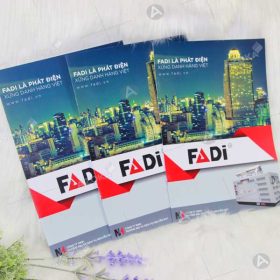 Mẫu cactalogue giới thiệu sản phẩm của FADI