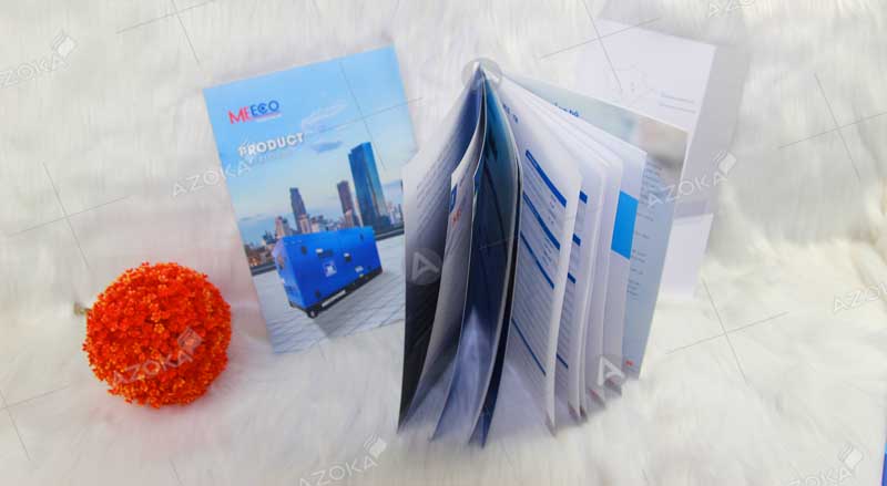 Mẫu catalogue giới thiệu sản phẩm máy phát điện MEECO 3