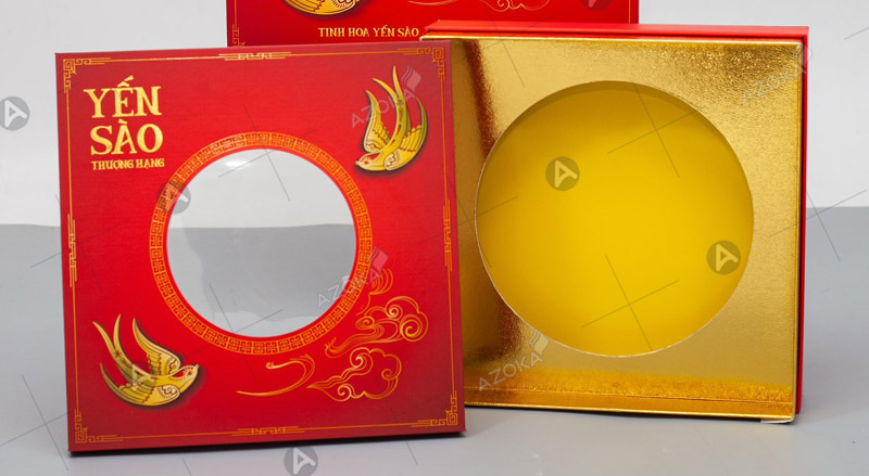 Hộp yến sào âm dương