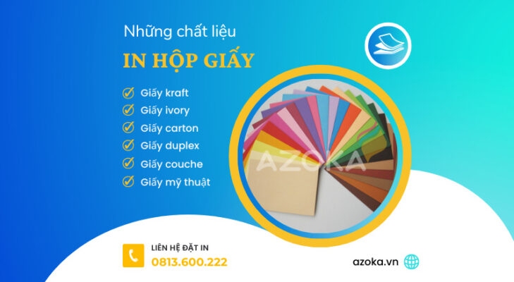 Chất liệu giấy in vỏ hộp