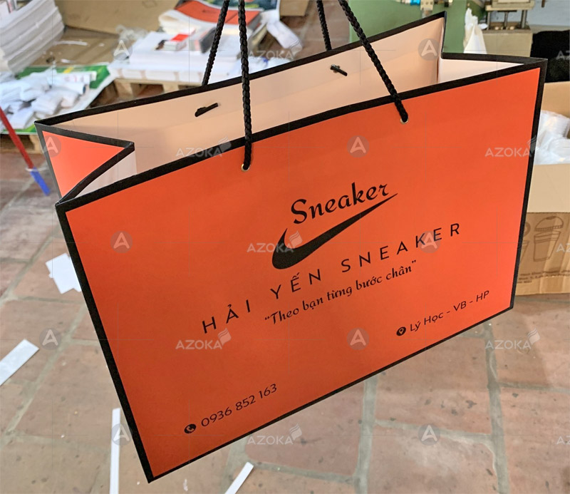 Mẫu túi đựng giày sneaker shop Hải Yến
