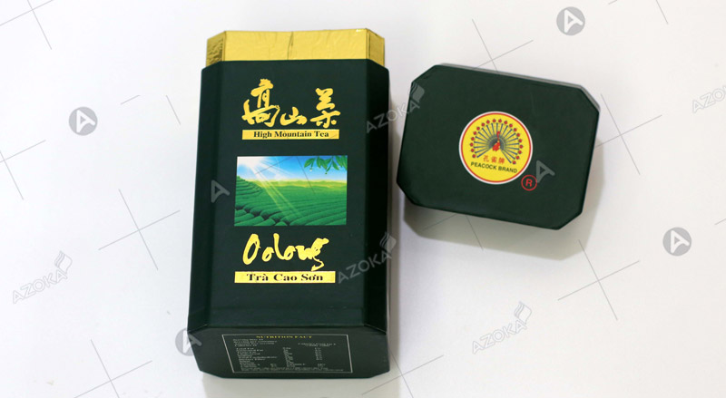 Hộp lục giác đựng trà