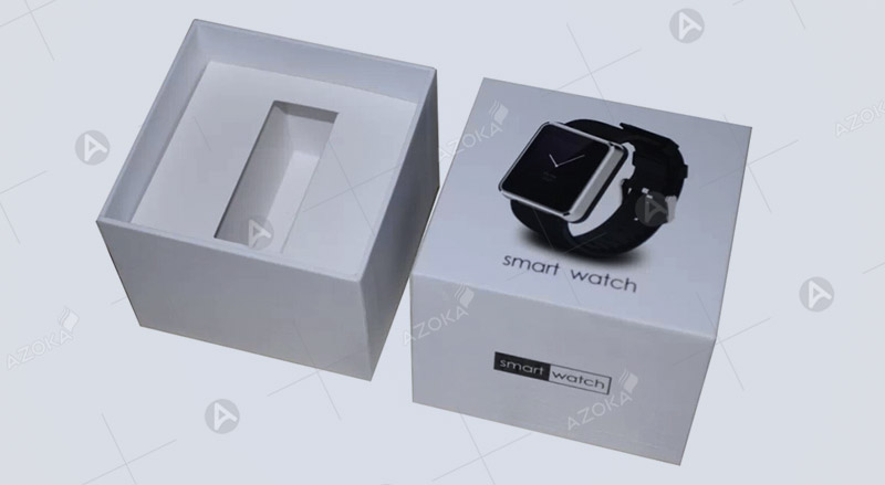 Mẫu hộp giấy đựng đồng hồ thông minh Smart Watch