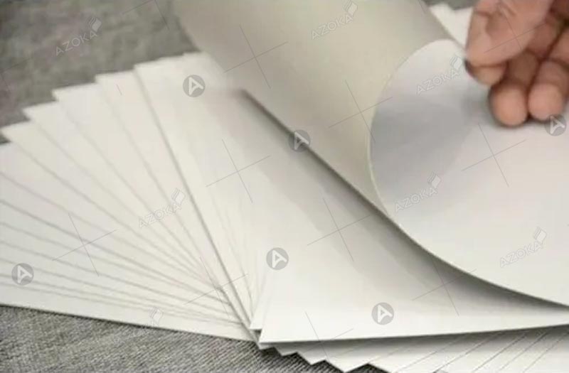 Mẫu chất liệu giấy duplex 2 mặt