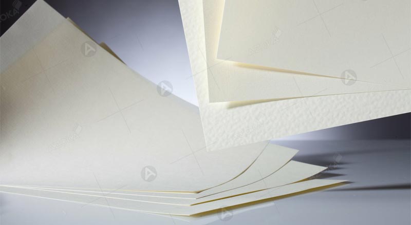 Định lượng của chất liệu giấy ivory