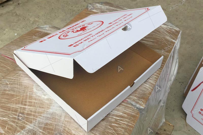 Vỏ hộp giấy carton đựng gà rán
