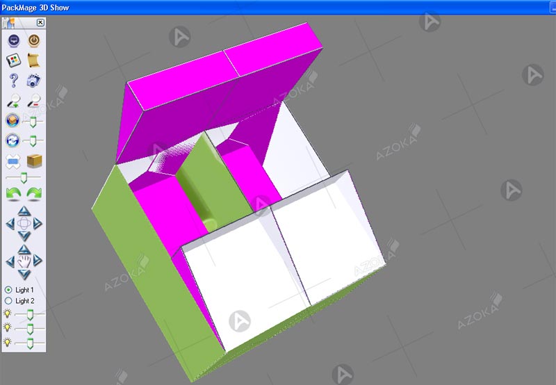 Phần mềm thiết kế hộp giấy packmage