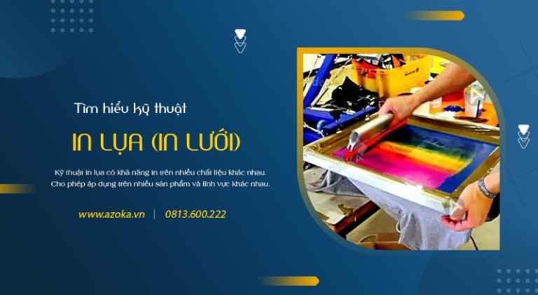 In lụa là gì? Nguyên lý hoạt động và quy trình in ấn 2026