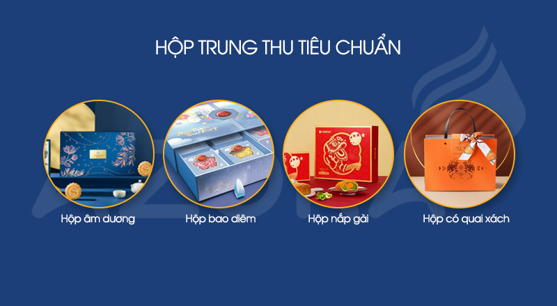 Kiểu hộp trung thu bình dân tiêu chuẩn