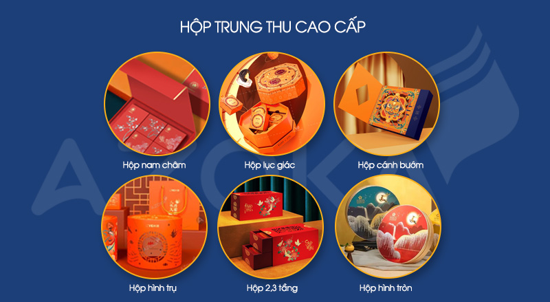 Kiểu hộp trung thu cao cấp