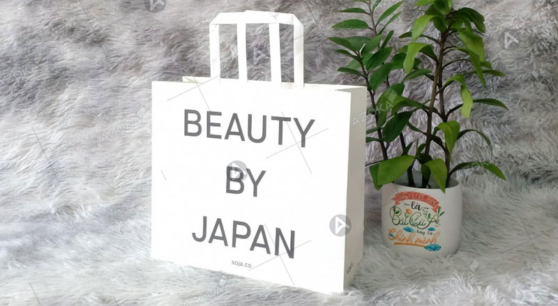 Mẫu túi giấy đựng son môi xuất khẩu Nhật Bản