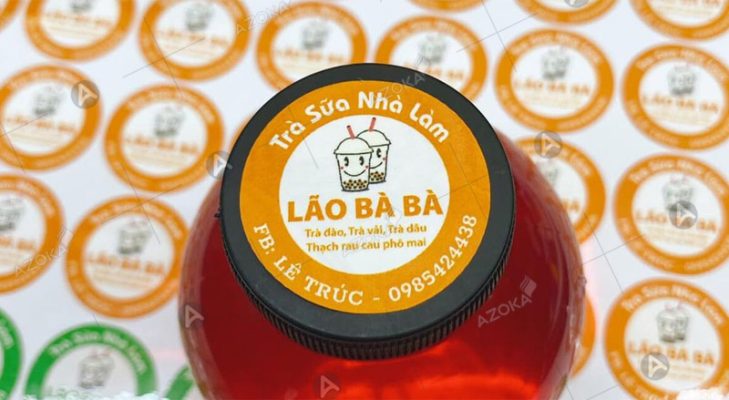 In tem nhãn rau câu giá rẻ, thiết kế mẫu đẹp miễn phí 2026