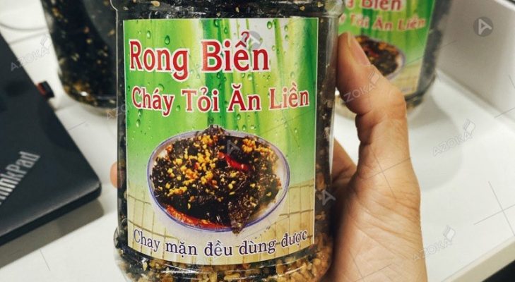 In tem nhãn rong biển sấy giá rẻ tại Hà Nội, thiết kế 2026
