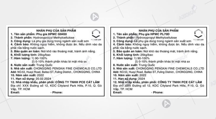 Tổng hợp 20+ mẫu tem nhãn phụ thực phẩm chuyên nghiệp