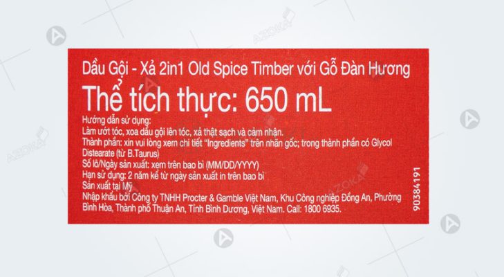 Tổng hợp 15+ mẫu tem nhãn phụ dầu gội chuyên nghiệp