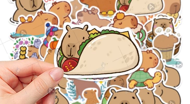 Tổng hợp 33+ mẫu sticker Capybara đáng yêu nhất 2026