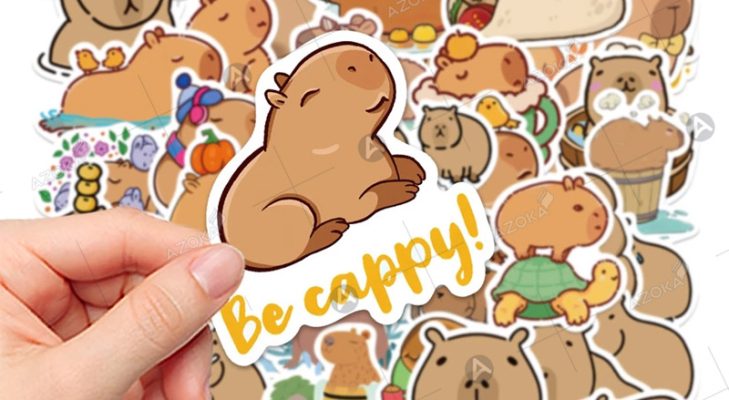 Tổng hợp 33+ mẫu sticker Capybara đáng yêu nhất 2026