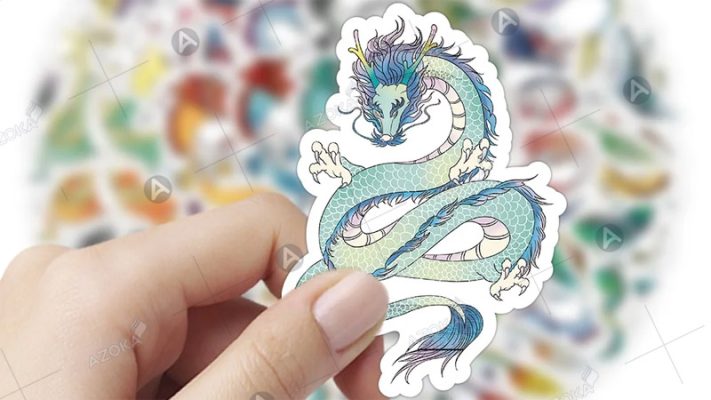 Khám phá bộ sưu tập mẫu sticker hình rồng độc lạ cực hot