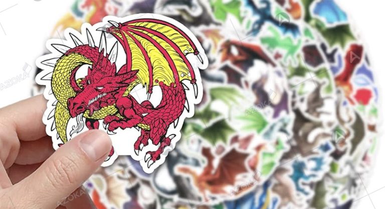 Sticker Do Rong Khám phá bộ sưu tập mẫu sticker hình rồng độc lạ cực hot