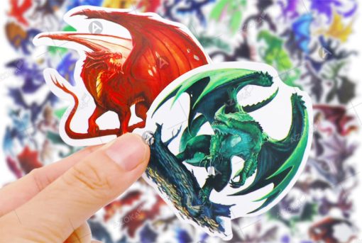 Khám phá bộ sưu tập mẫu sticker hình rồng độc lạ cực hot