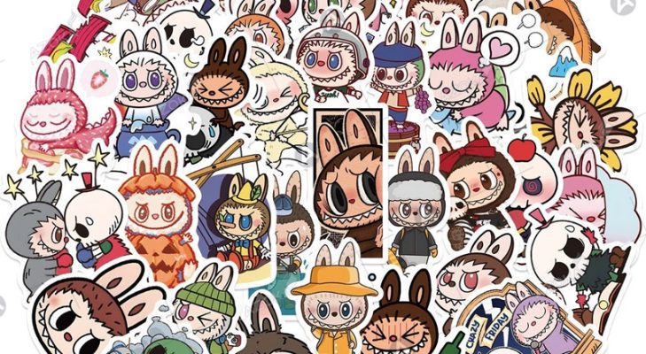 Labubu Sticker Icon Bộ sưu tập 22+ mẫu sticker Labubu độc đáo không thể bỏ lỡ