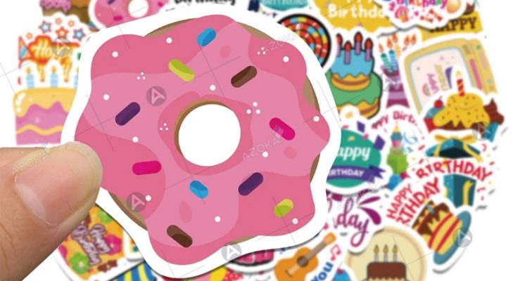 Top 20+ mẫu sticker sinh nhật sáng tạo, độc đáo cho tiệc