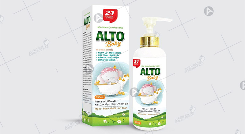 Mẫu hộp giấy đựng sữa tắm
