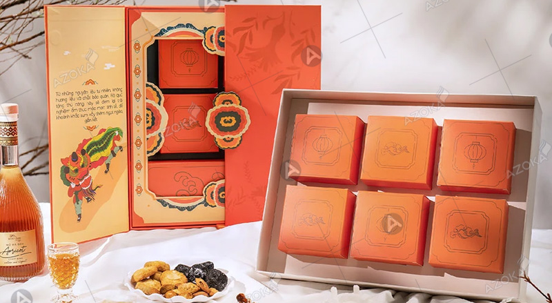 Mẫu hộp đựng quà Tết