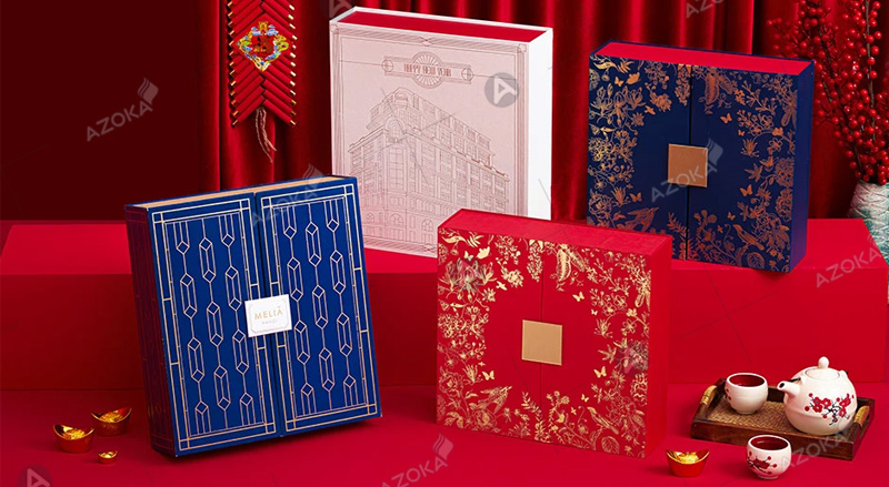Mẫu hộp đựng quà Tết