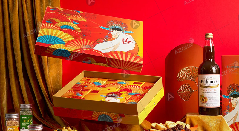 Mẫu hộp đựng quà Tết