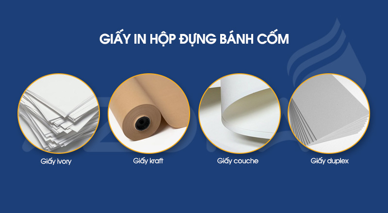Chất liệu in hộp đựng bánh cốm -  nên sử dụng loại giấy nào?