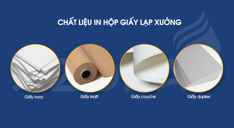 Chất liệu giấy in hộp đựng lạp xưởng nên sử dụng?