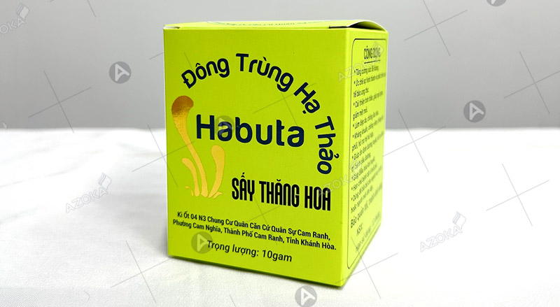 Mẫu hộp giấy đựng đông trùng hạ thảo cao cấp