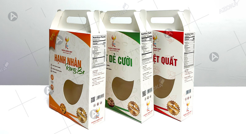 Hộp giấy có quai xách
