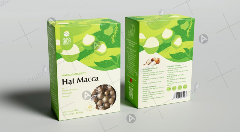 Macca – hạt dinh dưỡng cao cấp cần một bao bì xứng tầm