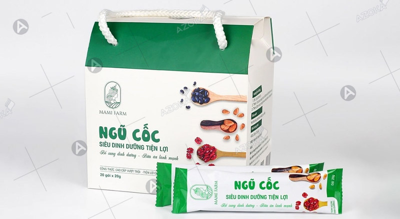 Hộp đựng ngũ cốc có quai xách