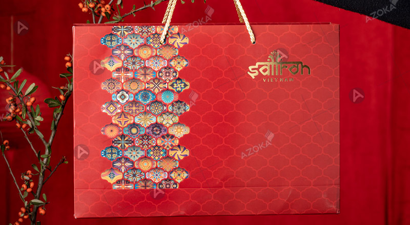 Túi giấy đựng saffron