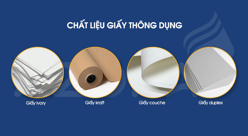 Nên lựa chọn in hộp đựng bánh phồng tôm bằng loại giấy nào?